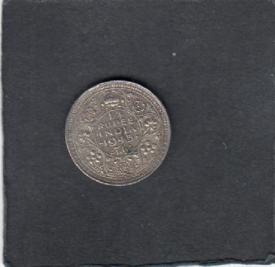 Beschrijving: 1/4 Rupee GEORGE VI  